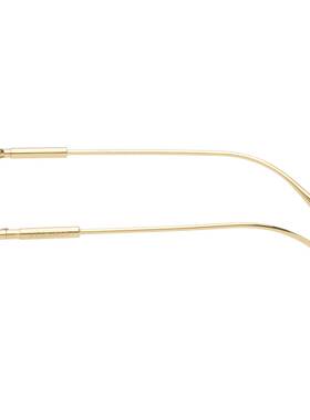 1h可退 潮奢 versace 范思哲 男士 金色 Rimless 太阳镜 0VE22458