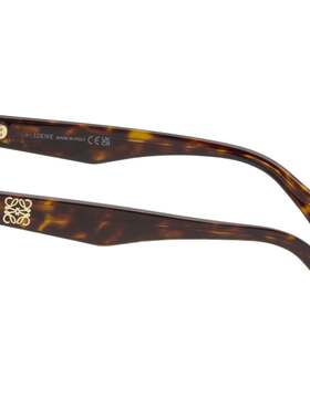 LOEWE 罗意威 女士 棕色 Mini Anagram Butterfly 太阳镜 LW40183