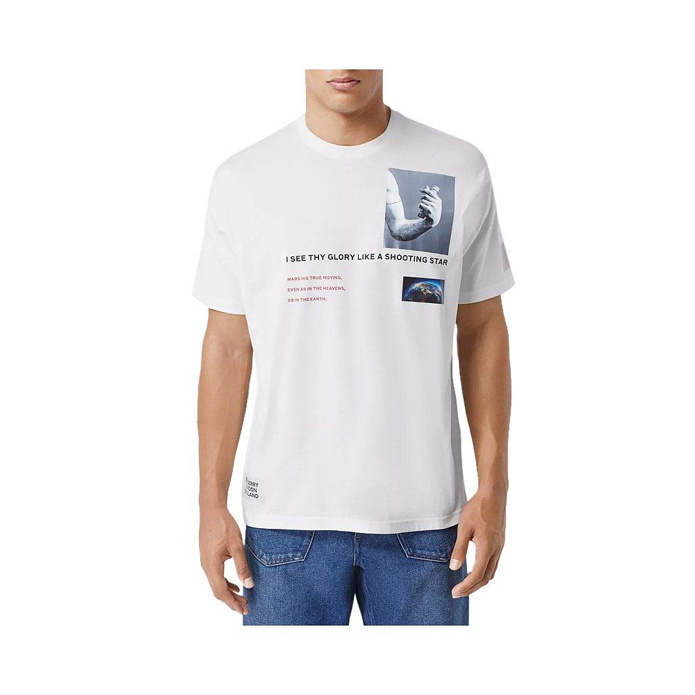 burberry巴宝莉白色男士短袖t恤 天猫国际香港直购T恤