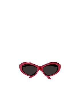 BALENCIAGA 女士太阳镜 BB0386S004 SS2025 红色 全框太阳镜