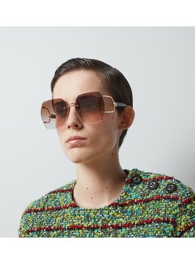 1h可退 gucci 女士 太阳镜古驰女款
