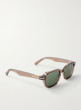 Tom Ford 汤姆 福特 女士 Ezra-02 方形框醋纤太阳眼镜 FT135945N