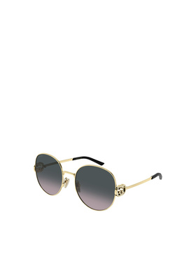GUCCI 男士眼镜 GG2047S002 SS2026 古驰 金色全框 太阳镜