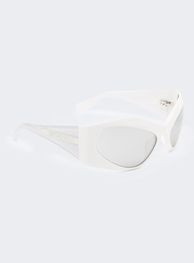 SPORTMAX 女士太阳镜 2522806017002 SS2025 白色 SPORTMAX SM007