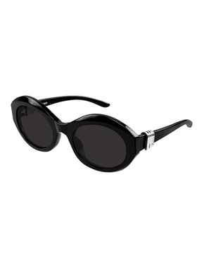 BALENCIAGA 男士太阳镜 BB0460S001 SS2026 黑色 1PQ15GA0A
