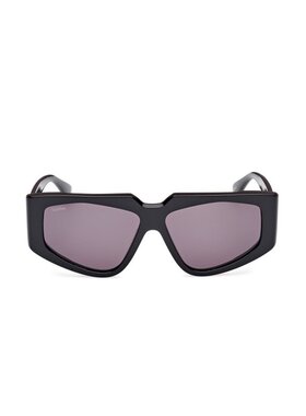 1h可退 MAX MARA 女士眼镜 MM012501A CO 灰色 徽标太阳镜