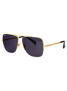 1h可退 MAX MARA 女士眼镜 MM0121S30A SS2025 灰色太阳镜