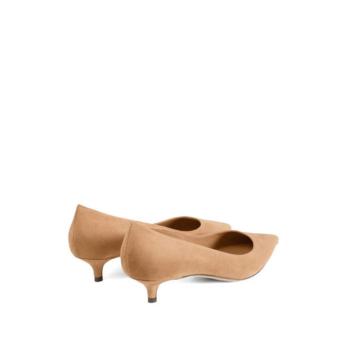 JIMMY CHOO 女士高跟鞋 AMELIASUETOFFEE AW2026 浅棕色单鞋 - 图0