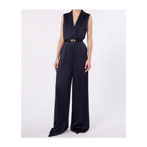 1h可退 奢淘 Max Mara Envers 缎面燕尾服连体裤 女 6246016306 - 图0