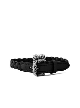 GUCCI 女士手链手镯 753661JAADO1000 SS2025 黑色