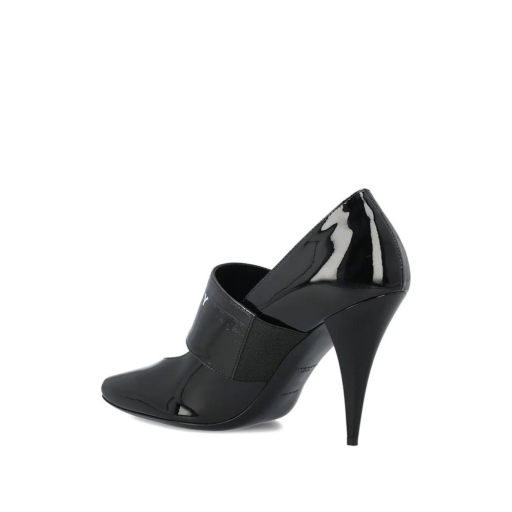1h可退 GIVENCHY 女士高跟鞋 BE404JE2F6001 AW2025 黑色 ‘Squar - 图2