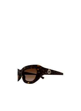 1h可退 gucci 女士 太阳镜古驰眼镜时尚太阳眼镜猫眼
