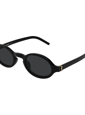 SAINT LAURENT 男士眼镜 SLM161001 SS2026 黑色 全框太阳镜