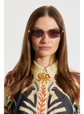 ETRO 女士太阳镜 ETRO0137S00004S CO 金色 Sunglasses