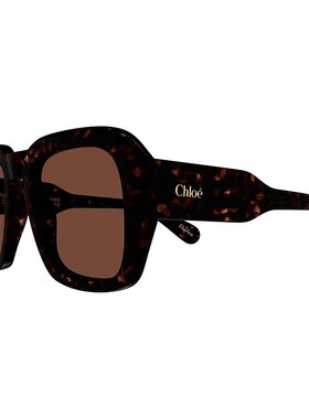 CHLOÉ 女士太阳镜 CH0310S002 SS2025 棕色