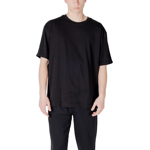 CALVIN KLEIN 男士T恤 LVGMS5K177UB1 SS2025 黑色【付后1h可退】 - 图0