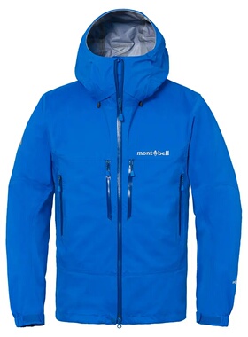 mont-bell 男士户外冲锋衣 2302160BL CO 蓝色 Midi Parka Men's