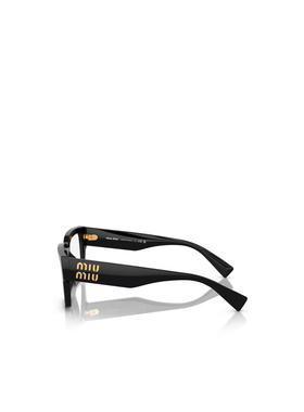 MIU MIU 女士眼镜 MU02XV1AB1O1 CO 黑色 方形框平光镜