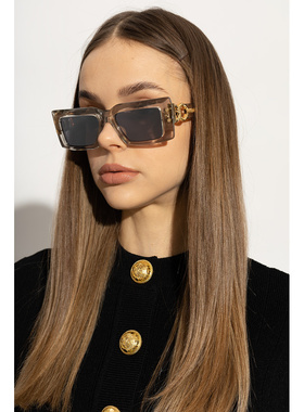 1h可退 BALMAIN 女士眼镜 BPS145C5300 SS2023 灰色太阳镜