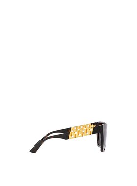 VERSACE 女士眼镜 VE4418GB187 SS2023 灰色 Versace VE4418 blac