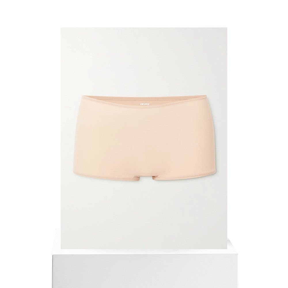 1h可退 潮奢 SKIMS 女士 Fits Everybody Boy 土褐色短裤 PNBOY93 - 图3