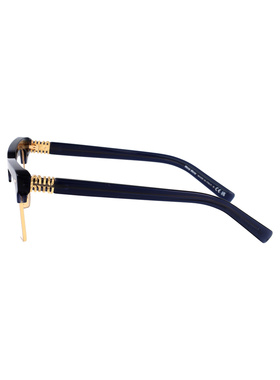 1h可退 MIU MIU 女士眼镜 0MU11XV08Q1O1 SS2025 蓝色 0MU 11XV