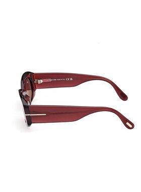 TOM FORD 男士太阳镜 FT118769E SS2026 酒红色