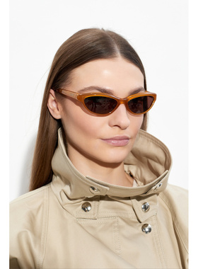 JACQUEMUS 女士太阳镜 JAC1340C7SUN SS2026 浅棕色 全框太阳镜
