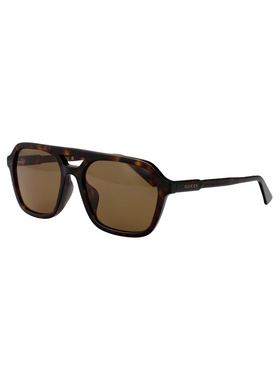 GUCCI 男士眼镜 GG1823SA002 SS2025 绿色 全框太阳镜古驰