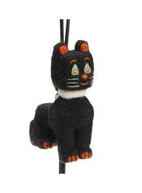 LOEWE 女士项链 C621232XPG1109 SS2026 花色 未来主义猫咪毛毡吊