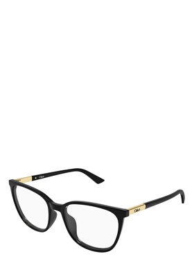 CHLOÉ 女士眼镜 CH0370OL006 SS2026 黑色 全框平光镜