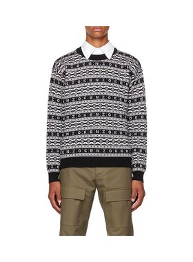 KENZO 男士针织毛衣 FC65PU3213CJ99 SS2024 黑色 KENZO MEN'S FC