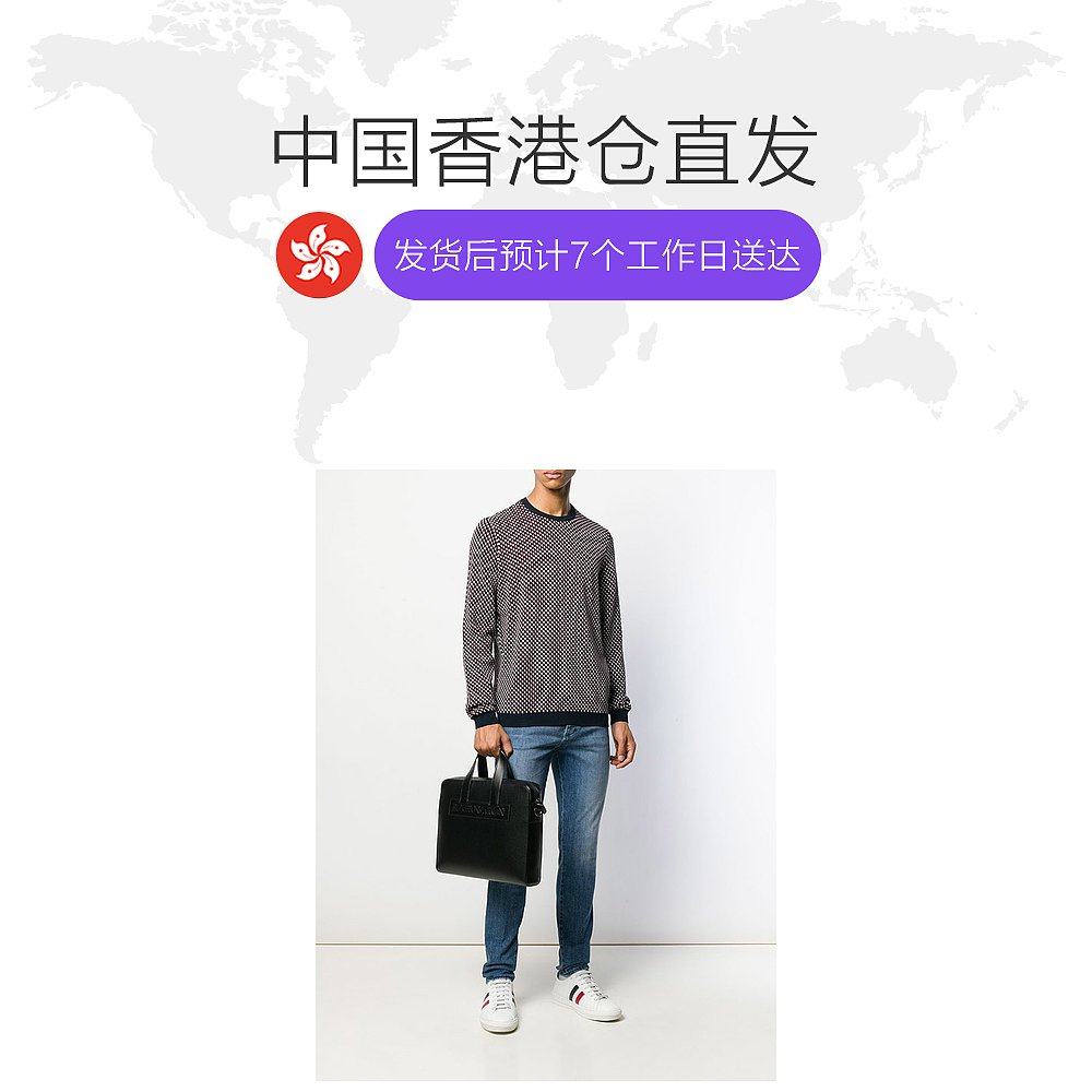 香港直邮emporio armani男士公文包 天猫国际香港直购男士包袋
