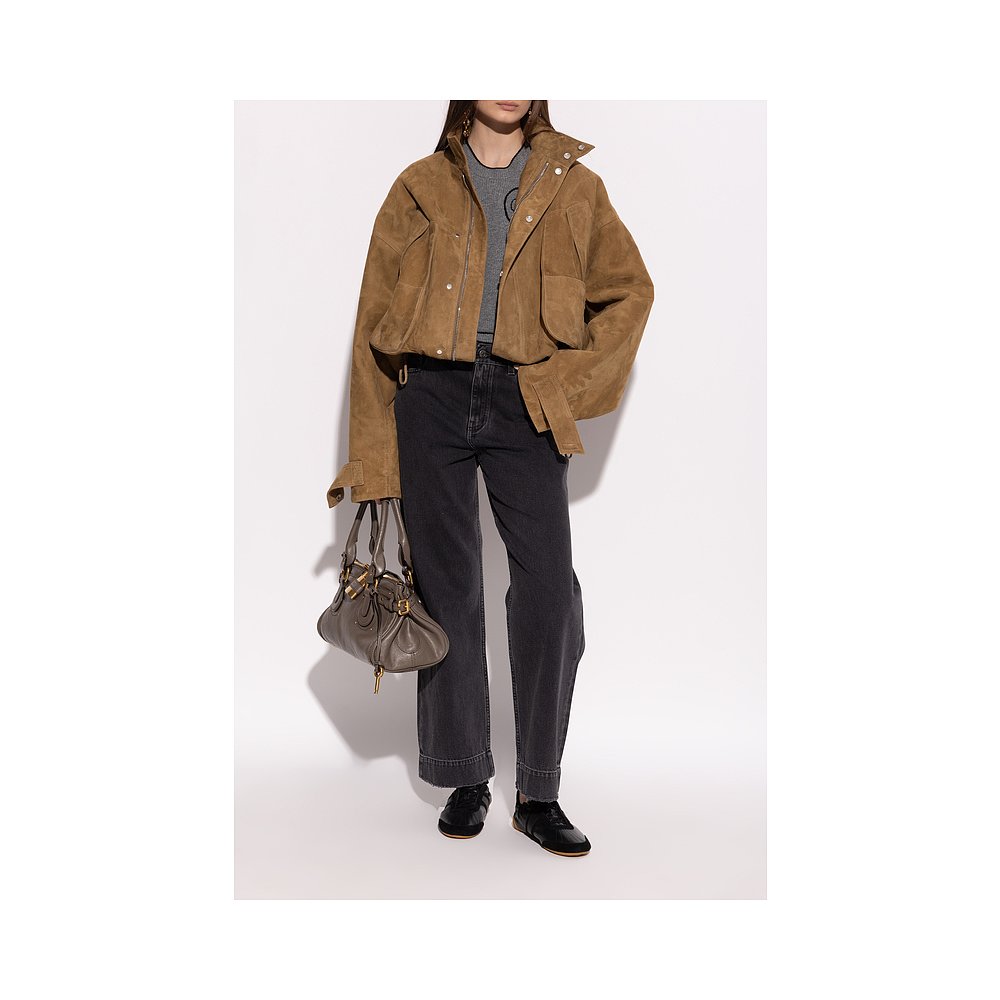 CHLOÉ 女士运动鞋 CH26S15RVQ001 SS2026 黑色 SNEAKERS - 图1