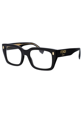 FENDI 男士眼镜 FE50094I001 CO 黑色 徽标平光镜