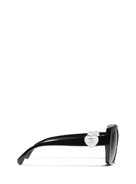 CHANEL 女士眼镜 CH5519C501S4 CO 灰色 几何框太阳支付后1h可退
