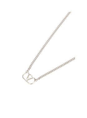 1h可退 潮奢 valentino 华伦天奴 男士 argento 金属项链 7Y2J0AG