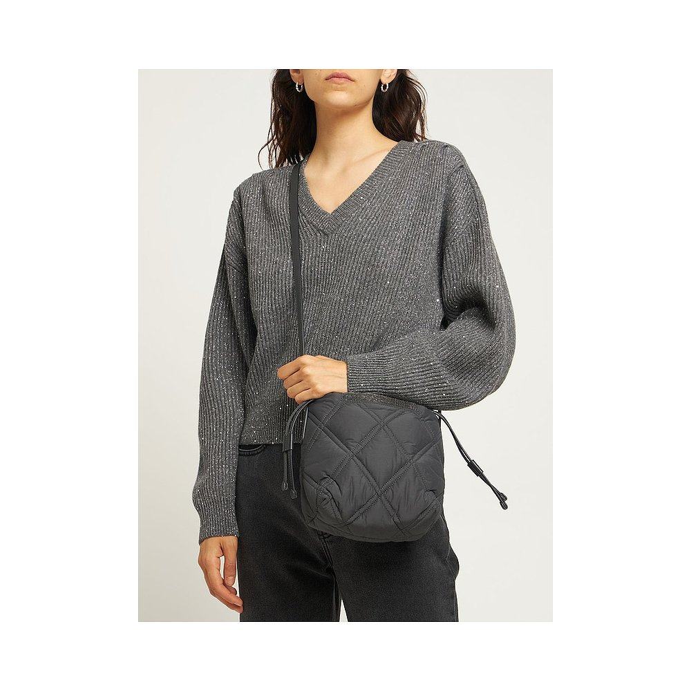 香港直邮潮奢布内罗·古奇塔夫绸 天猫国际探物中国香港女士包袋