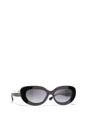 CHANEL 女士眼镜 CH5562BC501S6 CO 黑色 全框太阳镜