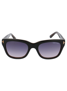TOM FORD 女士眼镜 FT023705B SS2026 黑色 徽标设计太阳镜