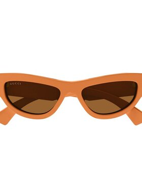 GUCCI 女士眼镜 GG1834S005 CO 橙色古驰 太阳镜几何框