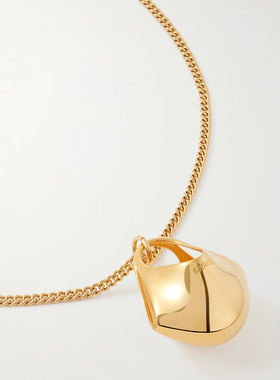 KHAITE 女士项链 10139006917 SS2026 金色 Lotus Pendant 小号项