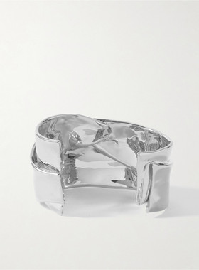 潮奢 Completedworks 女士 Ridge 镀银手镯 R2218silver