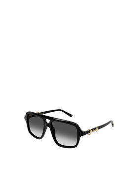 GUCCI 女士眼镜 GG2052S007 SS2026 黑色 全框太阳镜古驰