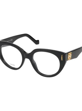 LOEWE 男士眼镜 LW50081I001 CO 黑色 徽标平光镜