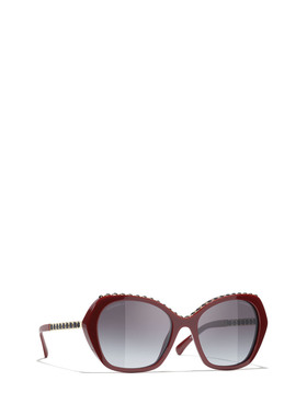 CHANEL 女士眼镜 CH5547Q1792S6 CO 灰色 全框太阳镜