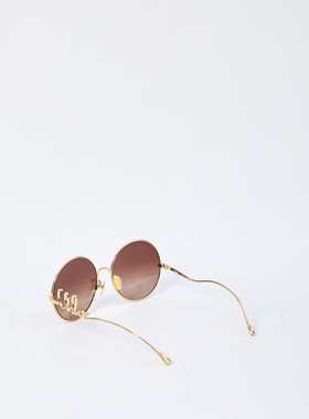CHLOÉ 女士太阳镜 CH0329S002 SS2026 棕色 全框太阳镜