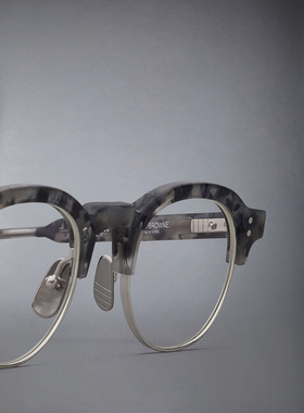 THOM BROWNE 男士眼镜 UEO920AG0003025 AW2024 黑色