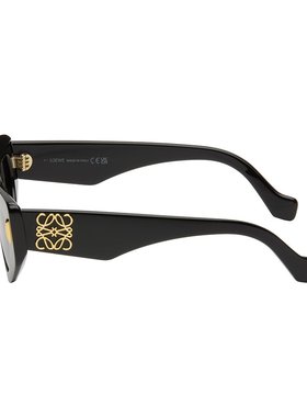 1h可退 潮奢 LOEWE 罗意威 女士 黑色 Small Butterfly Screen 太