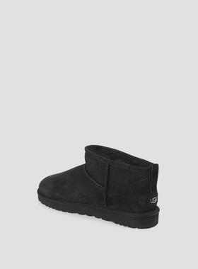 UGG 男士靴子 1137391BLK CO 黑色 Men's UGG Classic Ultra Mini